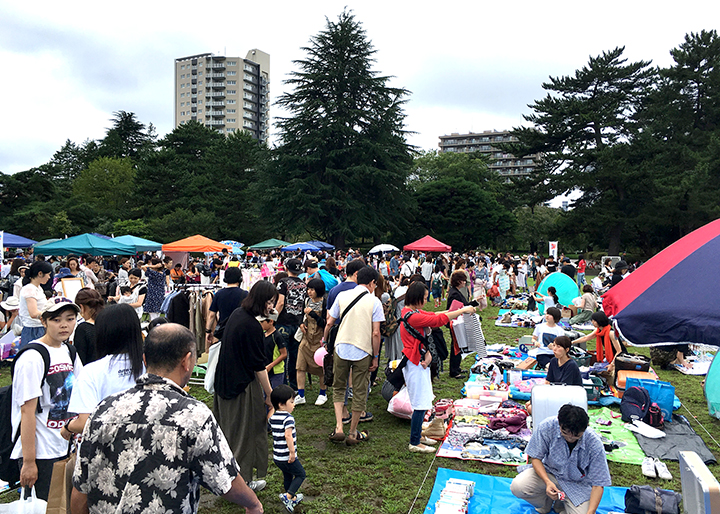 メルカリフリマ In 仙台 榴岡公園 仙台勾当台公園イベント フェス21情報